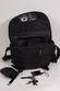 The bag comes with a battery, to collect from the solar panel, and USB charging adaptors