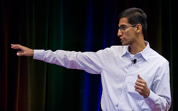 Sundar Pichai, leader of the Chrome effort, when Google unveiled the first beta of its browser on September 2, 2008.