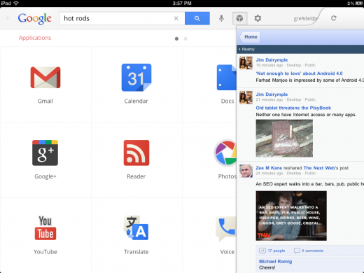 photo 27 520x390 Google just used its Search app to sneak most of Chrome OS onto the iPad 