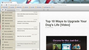 Reeder for Chrome Transforms Google Reader into a Clean Feed Reading Experience