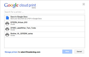 Google Cloud Print: It's Actually Awesome, and Here's How to Set It Up