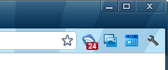 Google Reader Notifier button