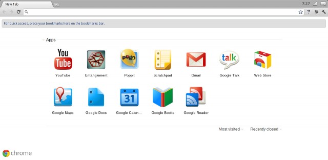 Chrome OS apps