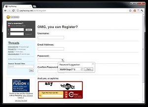 Chromium Password Generator