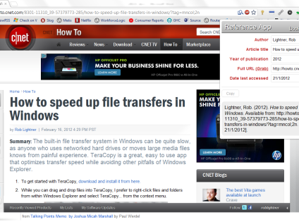 Step 3: Create Web page reference.
