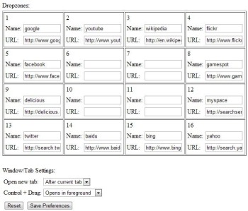 Drag and Drop Search screenshot