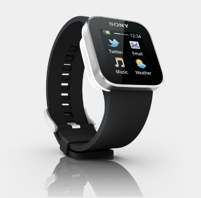 Sonys SmartWatch works with Android smartphones.